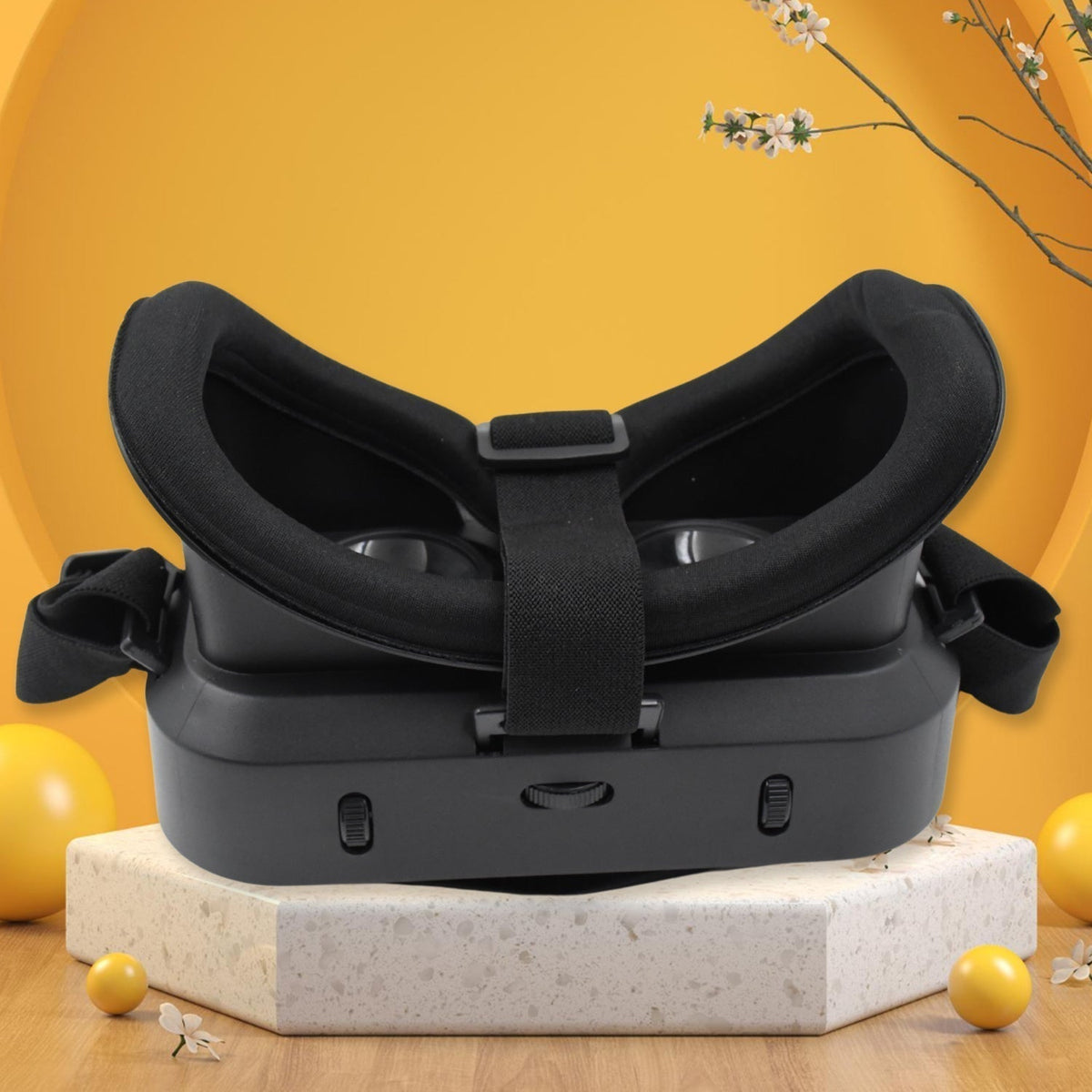 3d VR Box Headset Compatible with iPhone & Android Virtual Reality VR Goggles For 3D VR Movies Video Games (1 Pc)